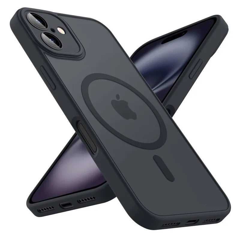YKRON Frosted Matte Magnetic Phone Case