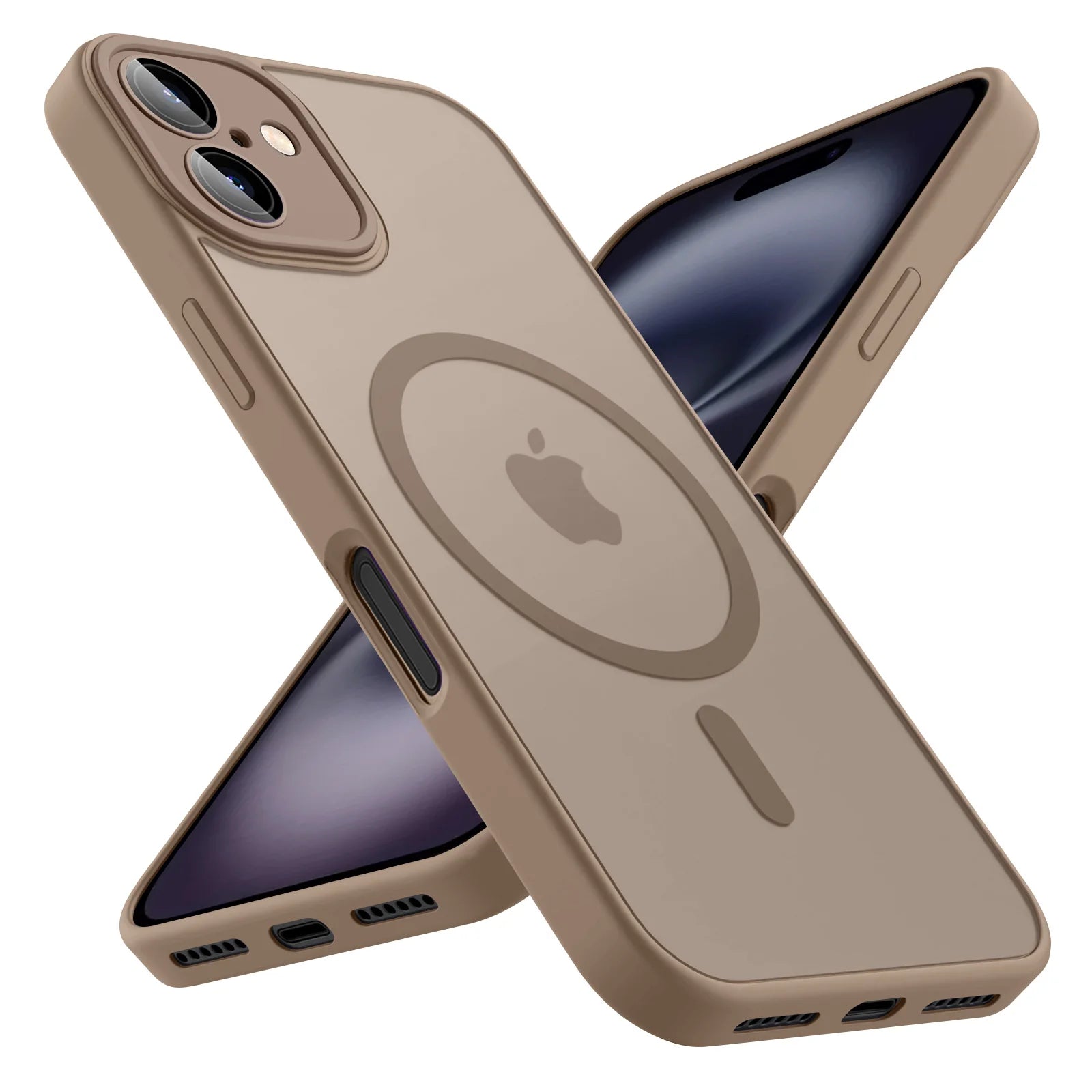 YKRON Frosted Matte Magnetic Phone Case