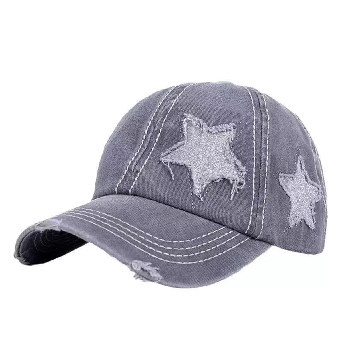 YKRON Star Embroidery Baseball Cap