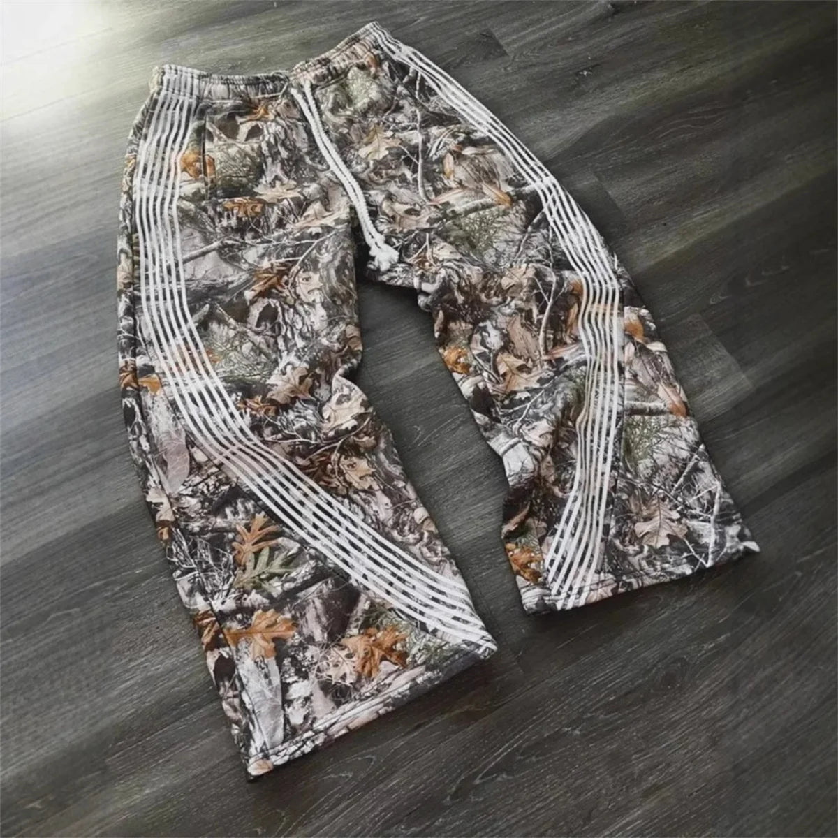 YKRON Y2K Camo Tactical Jogger Sweatpants