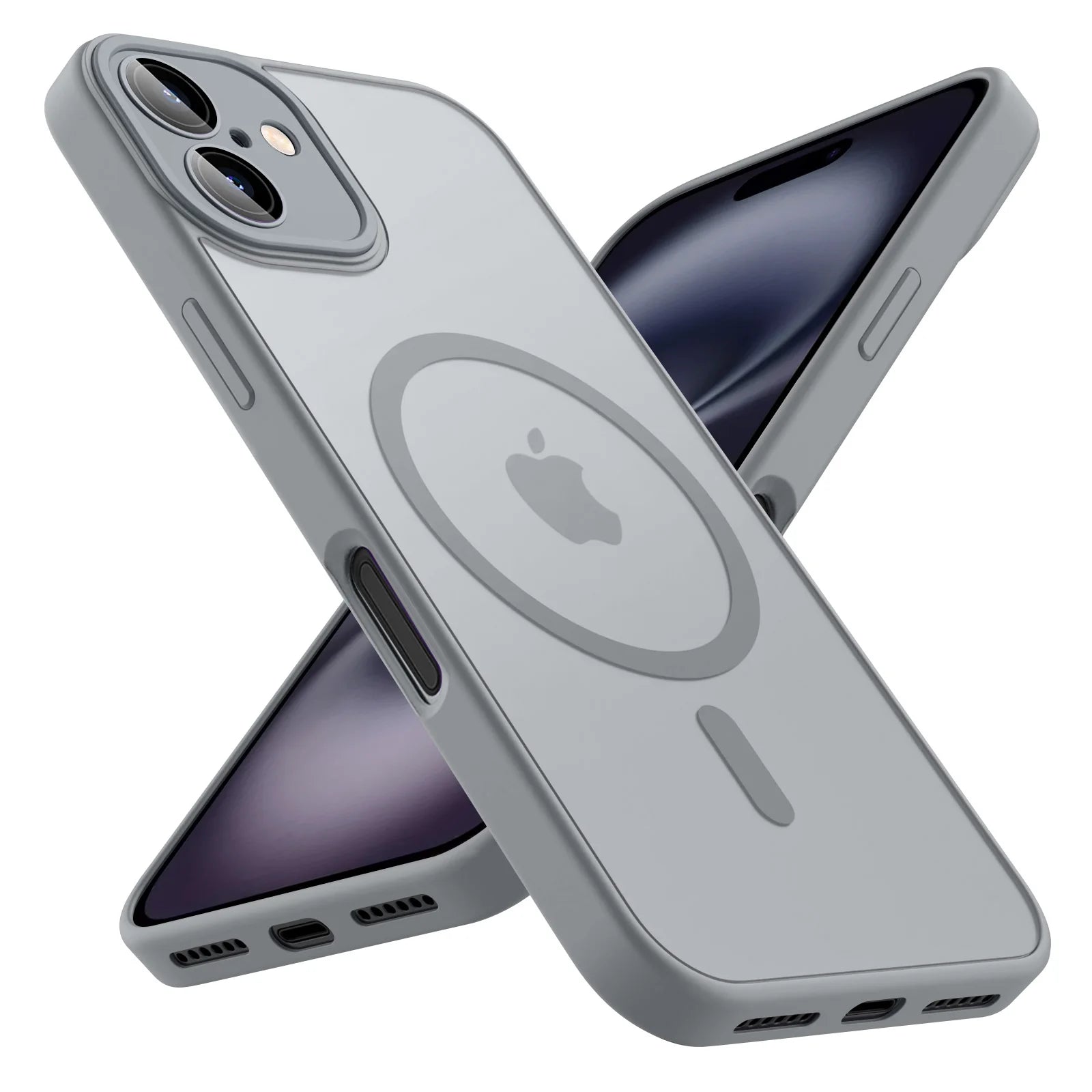 YKRON Frosted Matte Magnetic Phone Case