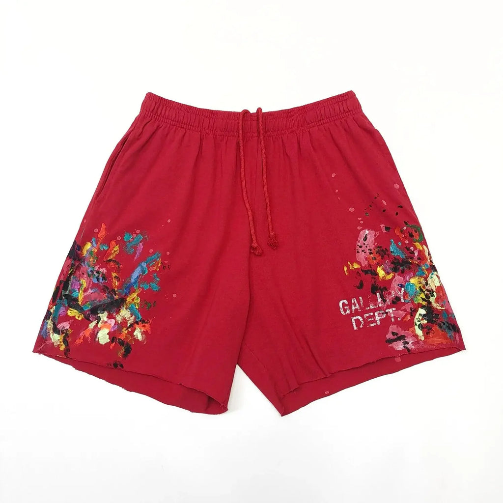 YKRON Splash Ink Graffiti Paint Shorts
