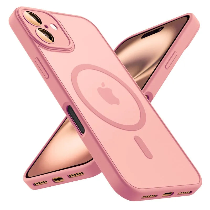 YKRON Frosted Matte Magnetic Phone Case