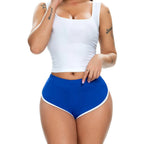 YKRON Women's Casual Stretch Yoga Shorts