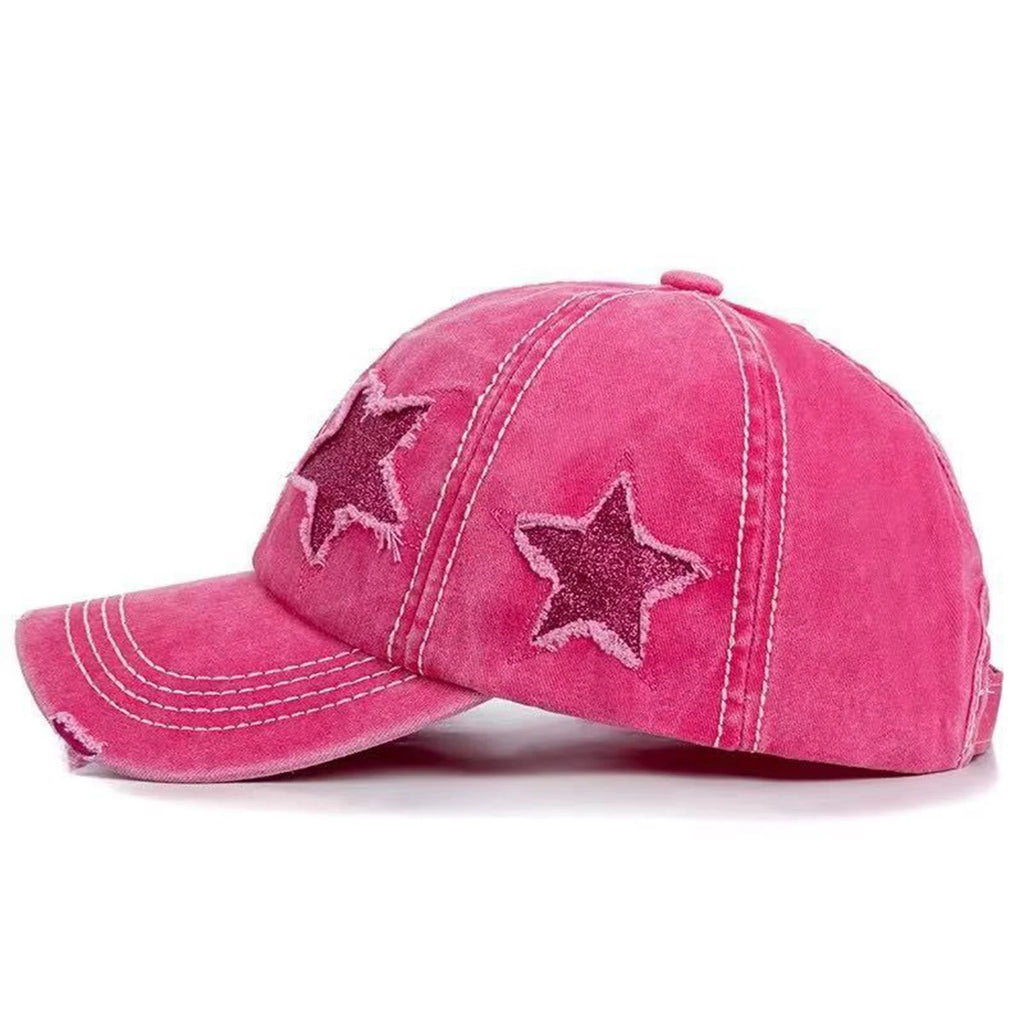 YKRON Star Embroidery Baseball Cap