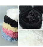 YKRON Y2K Rabbit Ears Plush Beanie