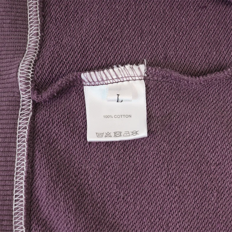 YKRON Vale Retro Embroidery Diamond Zip Hoodie