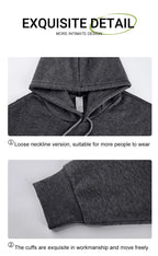 YKRON Custom DIY Print Streetwear Pullover Hoodie