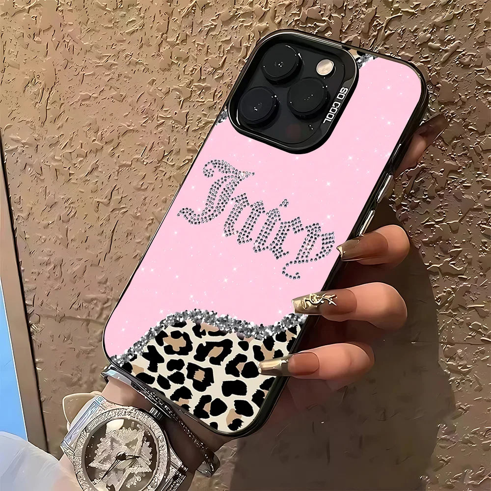 YKRON Juicy Couture Matte Phone Case