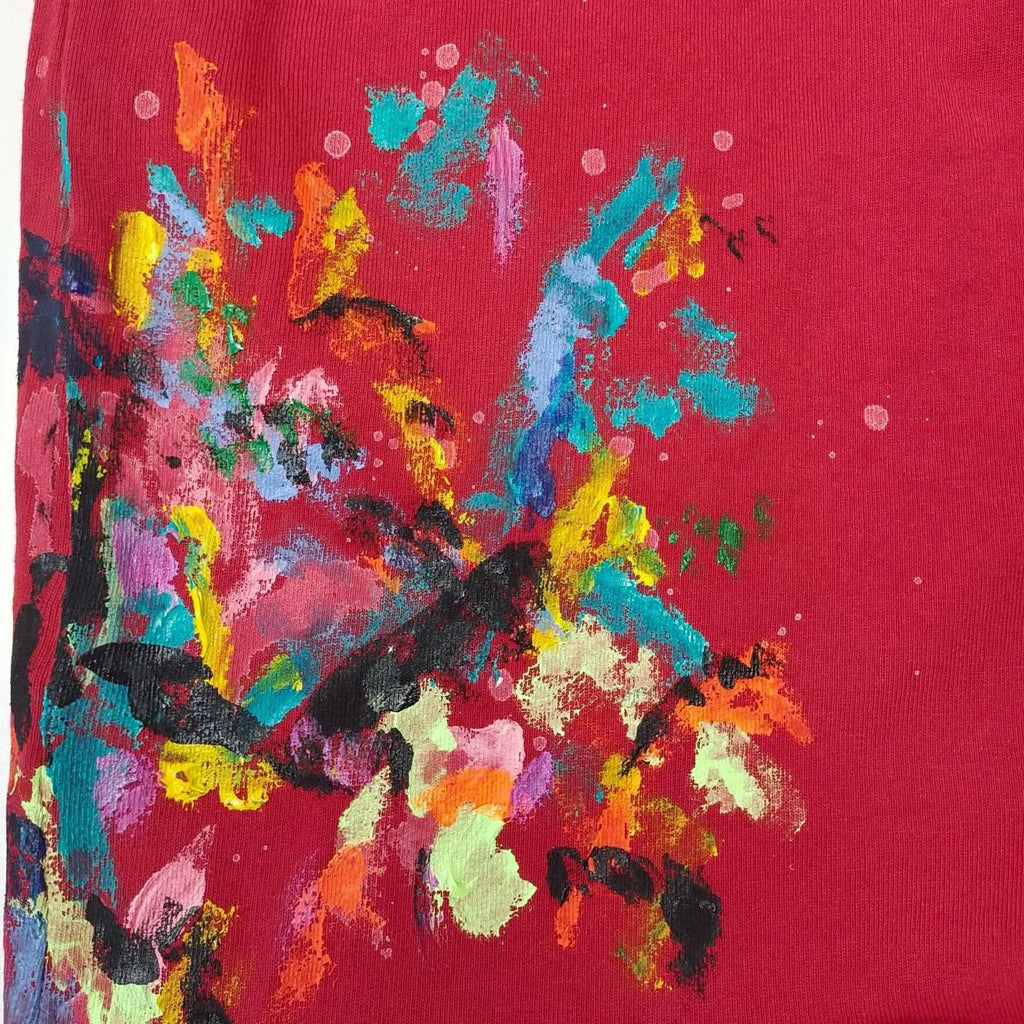 YKRON Splash Ink Graffiti Paint Shorts