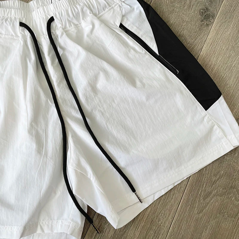 YKRON Hellstar Patchwork Summer Shorts