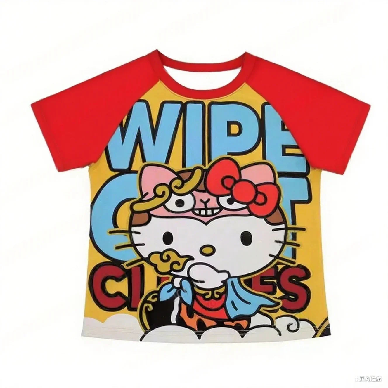YKRON Hello Kitty Anime Graphic Tee