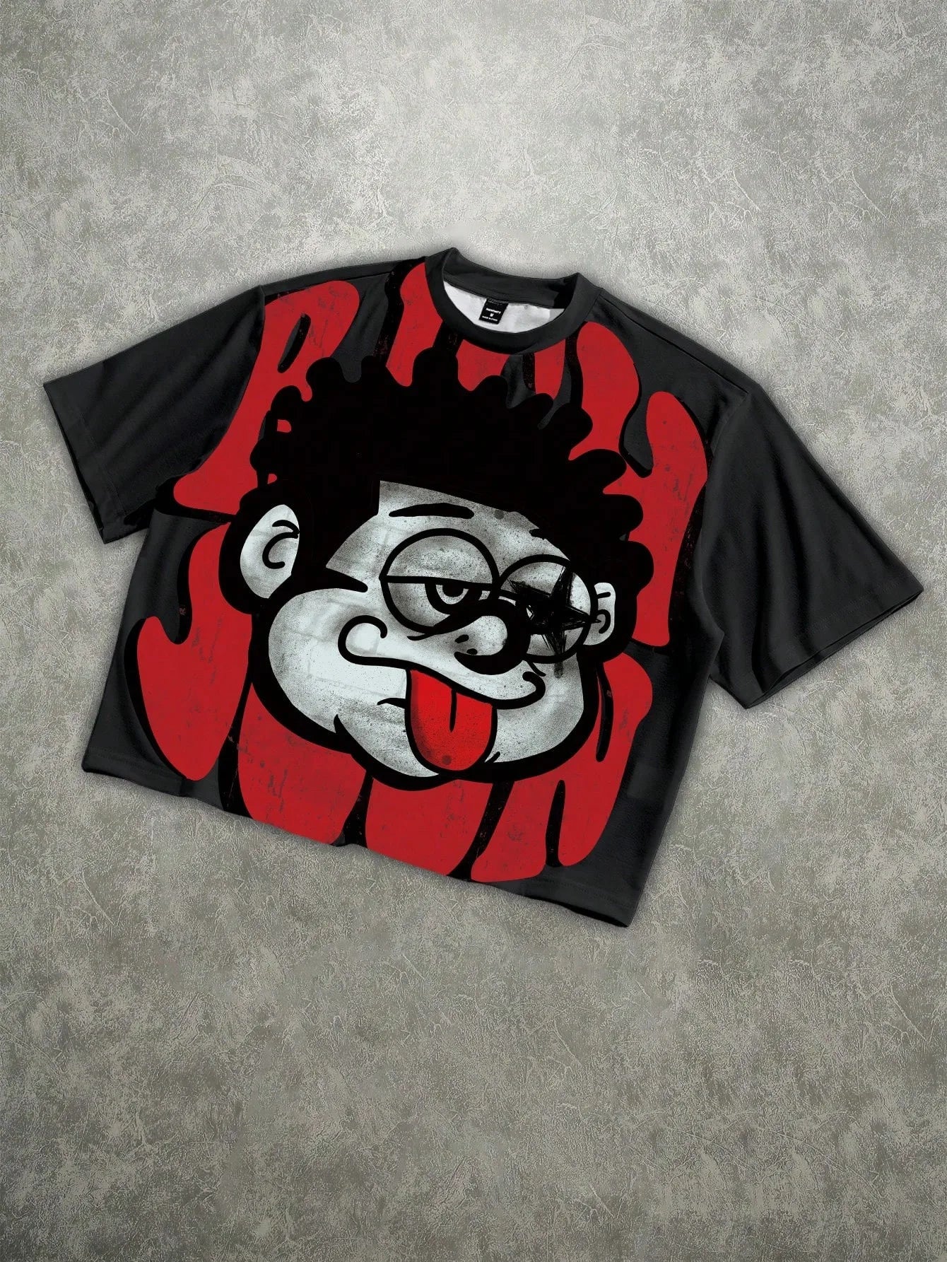 YKRON Roller Skating 3D Print Street Tee