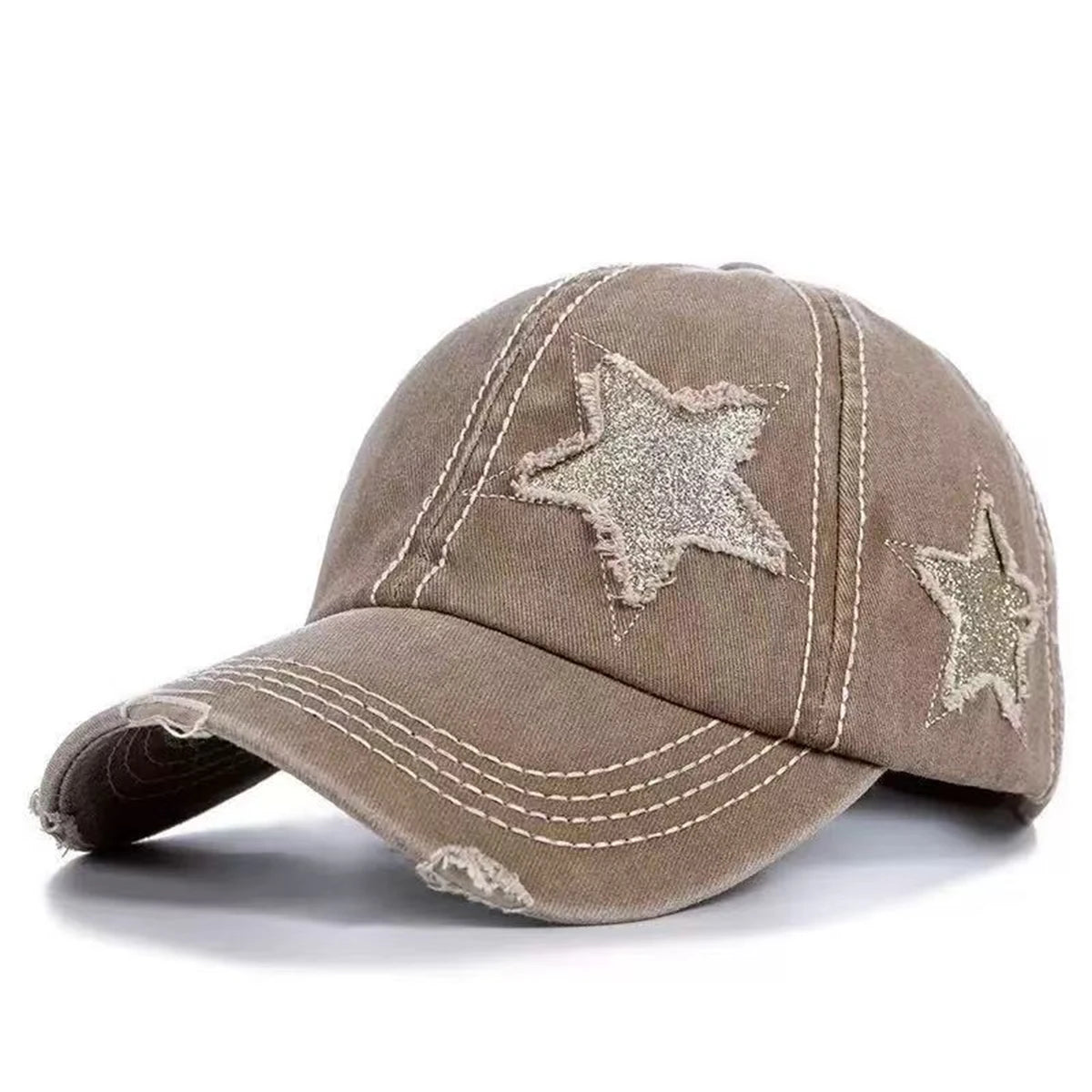 YKRON Star Embroidery Baseball Cap