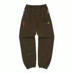 YKRON Hand-Drawn Letter Print Casual Sweatpants