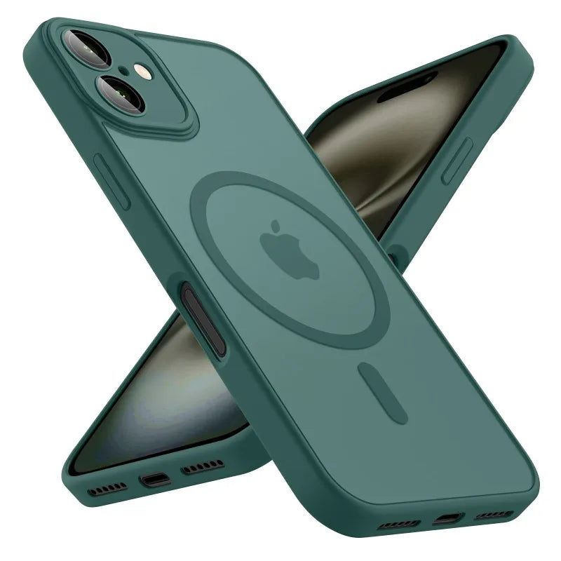 YKRON Frosted Matte Magnetic Phone Case