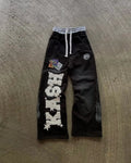 YKRON High Street Embroidered Casual Pants