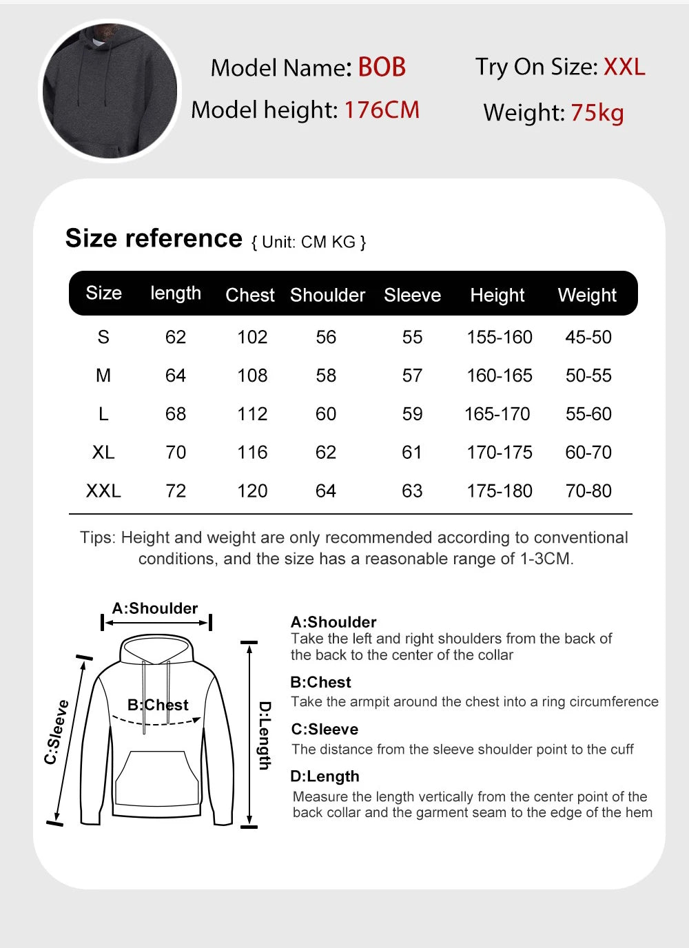 YKRON Custom DIY Print Streetwear Pullover Hoodie