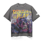 YKRON Rough Play Diamond Short Sleeve Oversized Tee