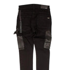 YKRON Leather Trim Comfort Fit Sweatpants