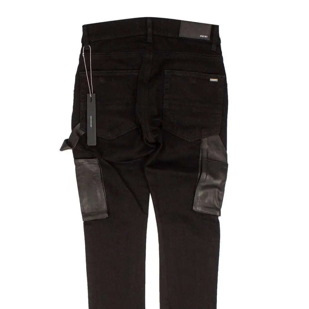 YKRON Leather Trim Comfort Fit Sweatpants