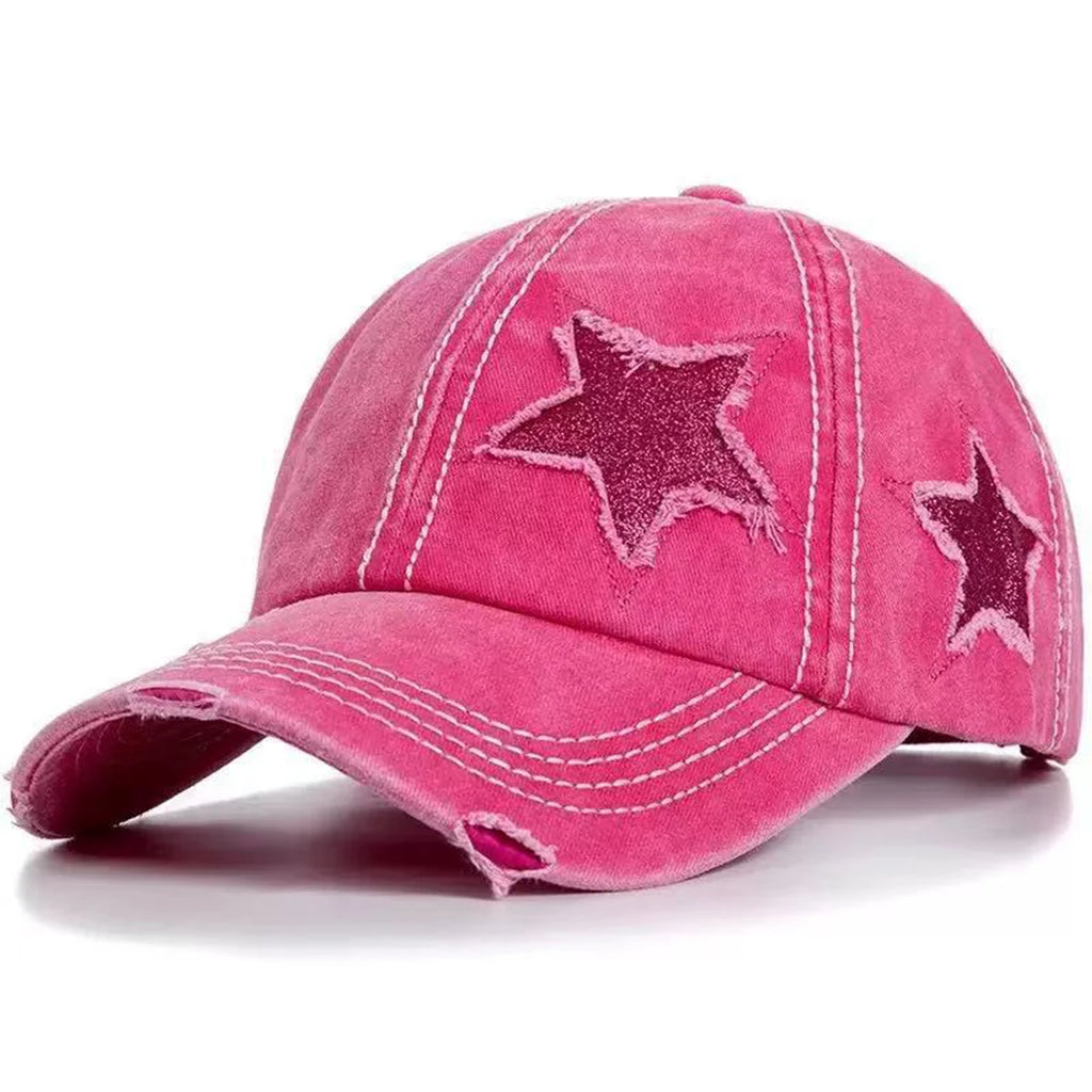 YKRON Star Embroidery Baseball Cap