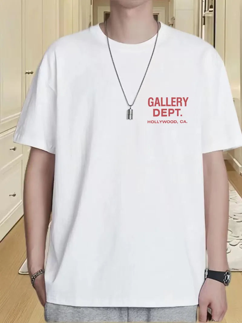 YKRON Vintage High Street Letter Print Tee