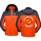 YKRON Better Dead Than Red Windproof Hoodie Jacket