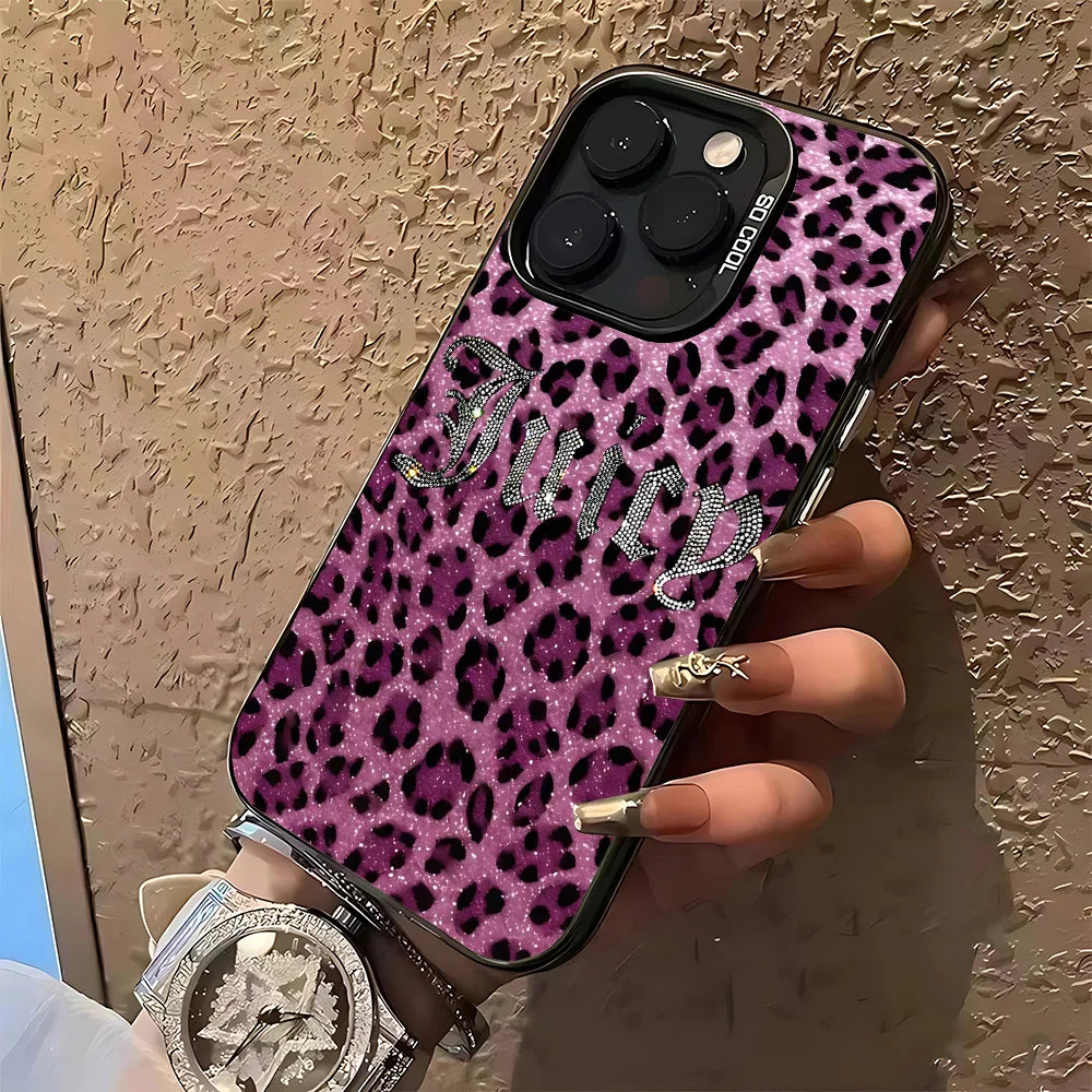 YKRON Juicy Couture Matte Phone Case