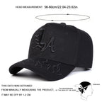 YKRON LA Flame Star Embroidery Cap