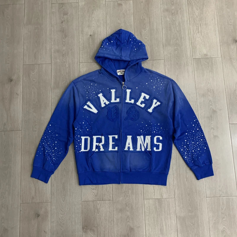 YKRON Vale Zip-Up Cardigan Hoodie