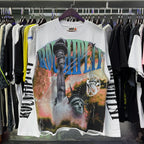 YKRON Rough Play Diamond Long Sleeve Oversized Tee
