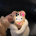 YKRON Hello Kitty Plush Phone Case