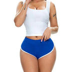 YKRON Women's Casual Stretch Yoga Shorts