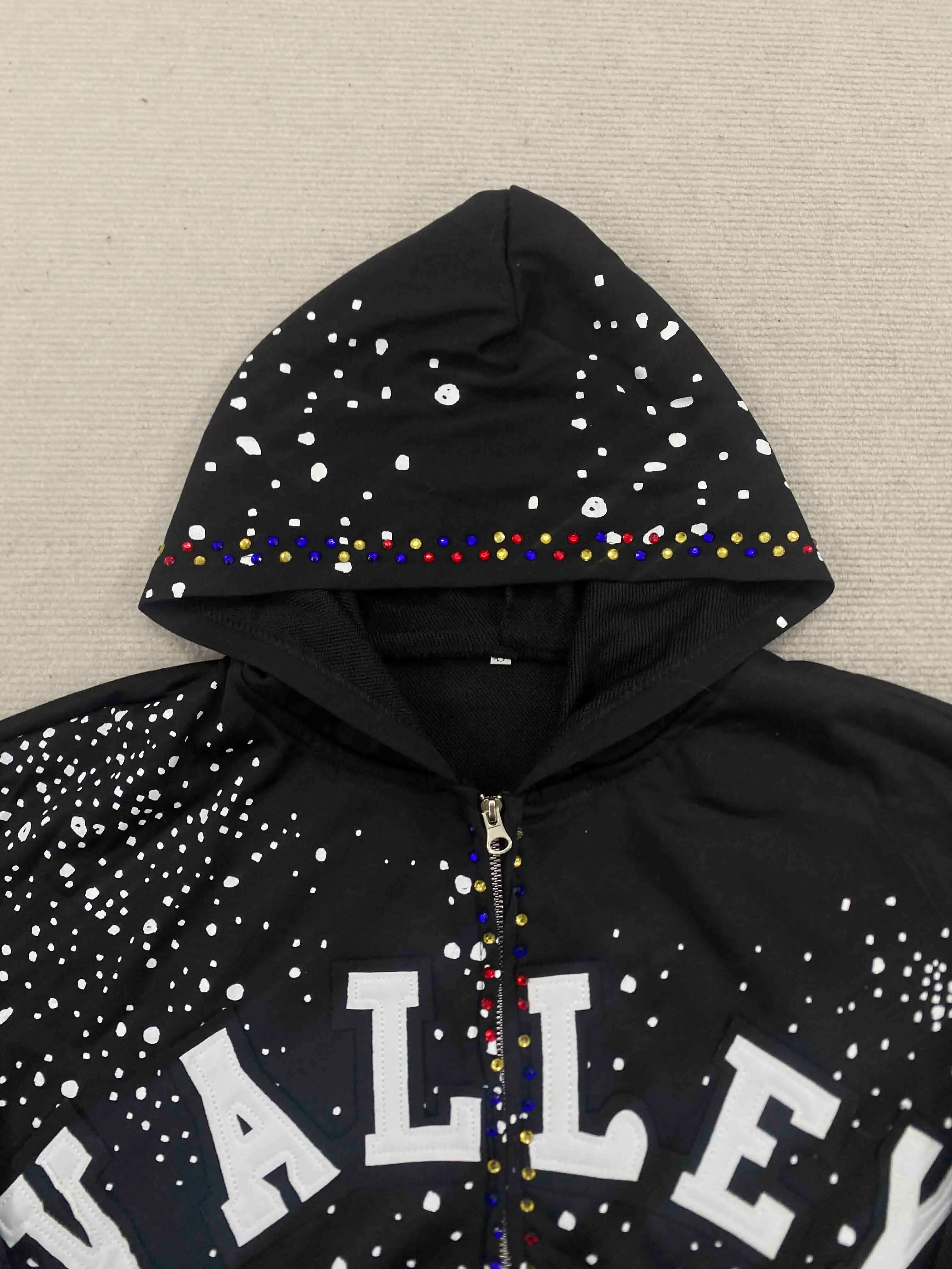 YKRON Valley Dreams Dark Style Oversized Hoodie
