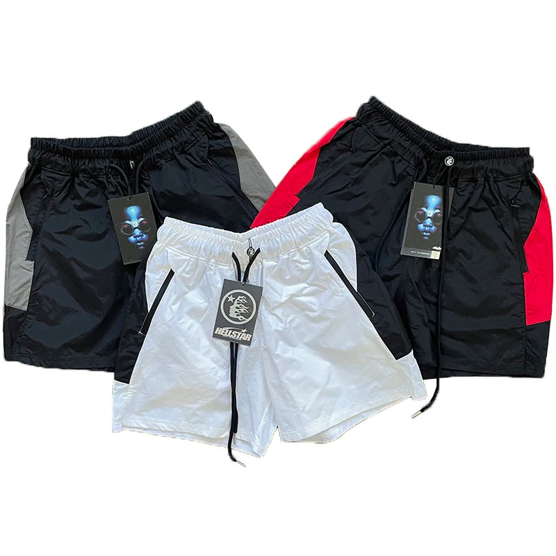 YKRON Hellstar Patchwork Summer Shorts
