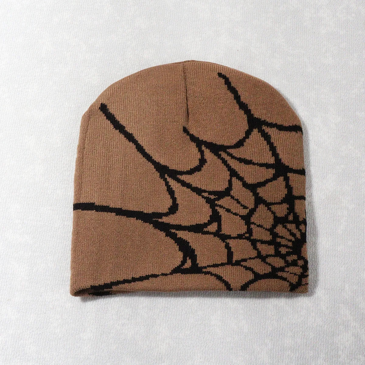 YKRON Spider Web Knit Y2K Beanie