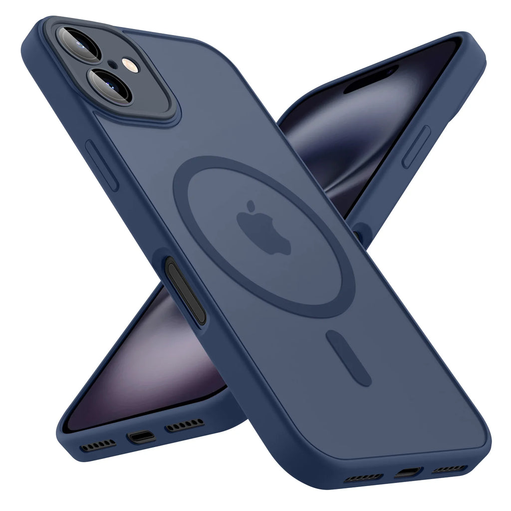 YKRON Frosted Matte Magnetic Phone Case