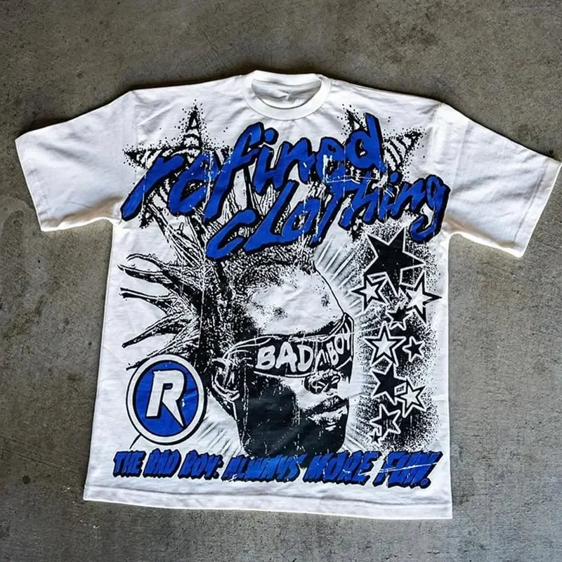 YKRON Harajuku Y2K Oversized Tee
