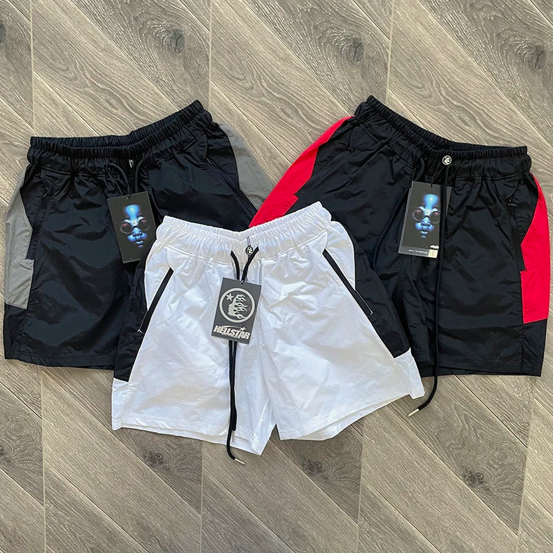 YKRON Hellstar Patchwork Summer Shorts