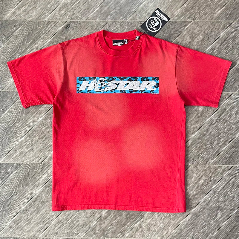 YKRON Hellstar Washed Cotton Tee